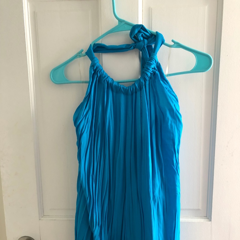 Halter maxi dress